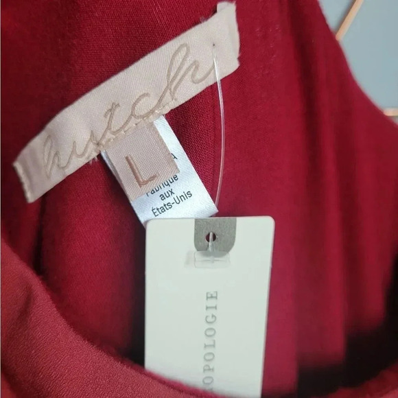 Anthropologie, New, Hutch Flounced Hem One Shoulder Midi Dress, Size Large - Picture 10 of 13